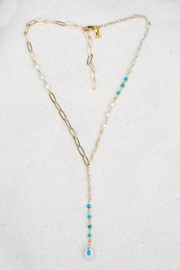 SKYLAR Y NECKLACE- OCEAN